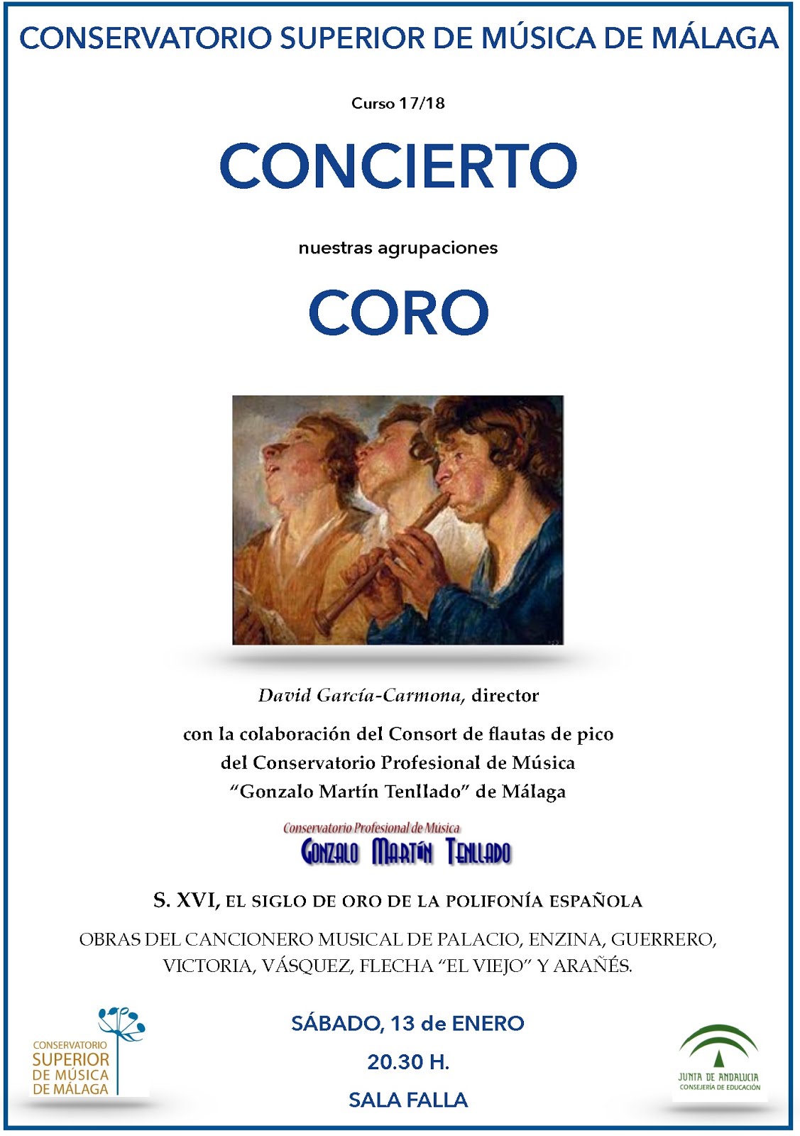 Coro CSMMA. 13/01/2018