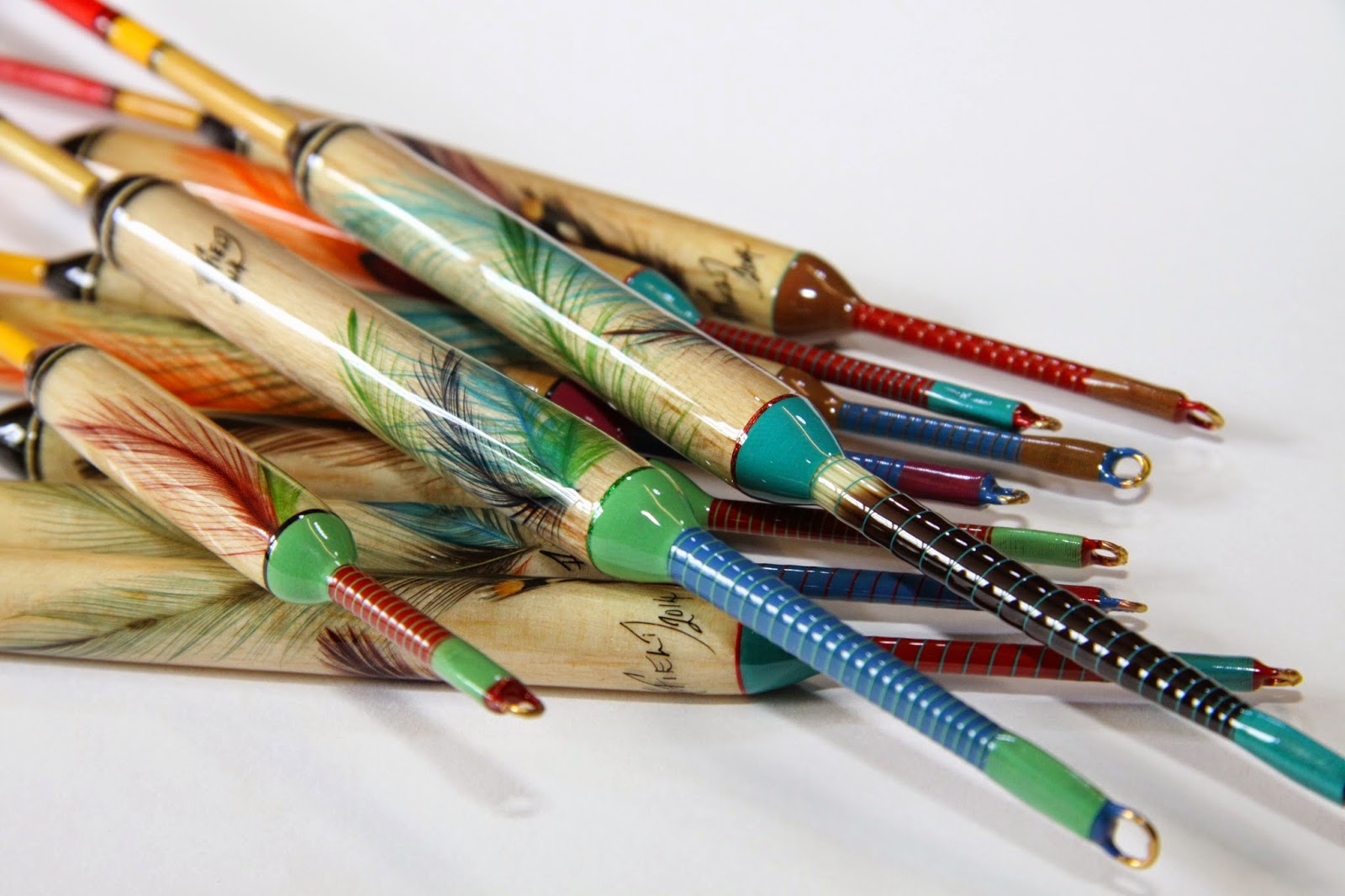 Traditional Handmade Fishing Tackle By Andrew Field handmade Balsa