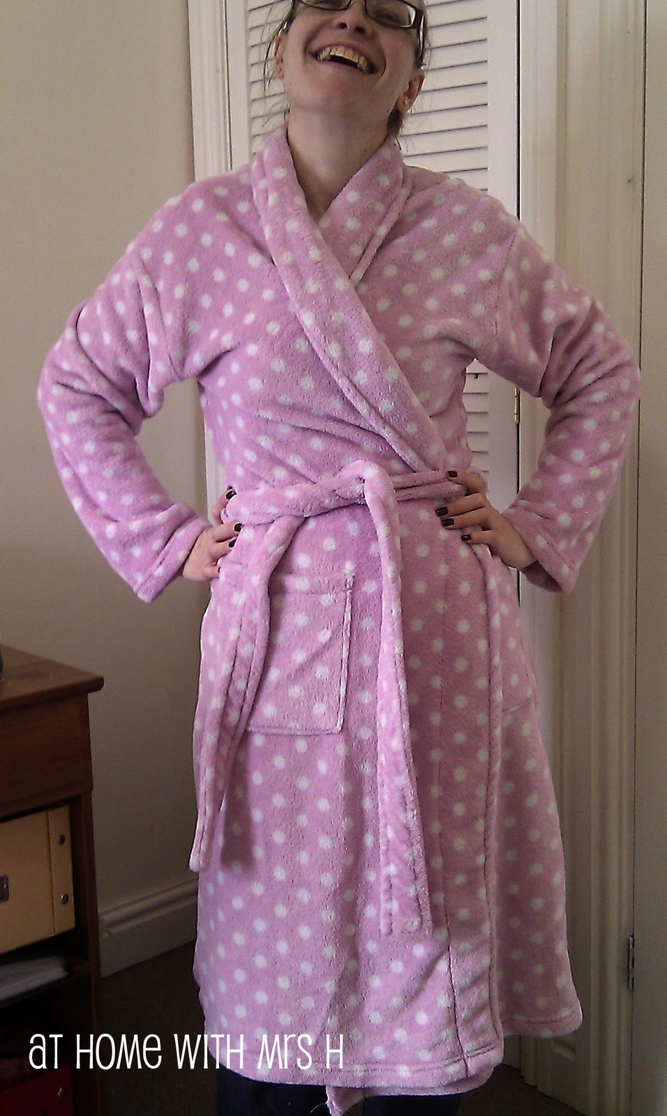 Mrs H the blog Shrink your dressing gown