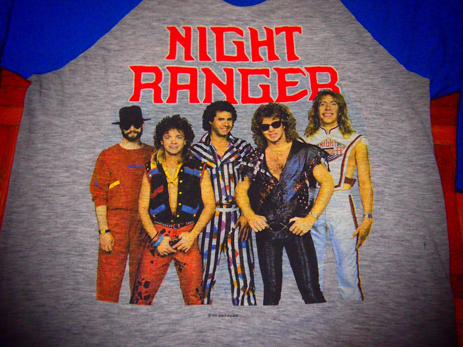 Just 4 Share - ชมกันเล่นๆให้เย็นไข่: Vintage 3Blend 3Qtr NIGHT RANGER 1985