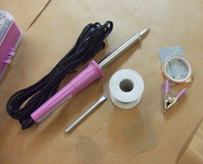 ArtSnark's Artifacts: My 1st solder & glass ornament