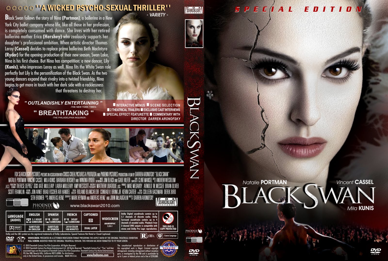 Dvd Free: Black Swan