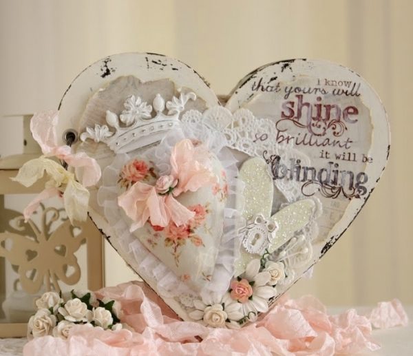 Shabby Chic Decor for Most Romantic Valentine’s day