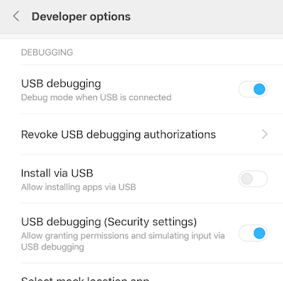 Cara Mengaktifkan USB Debugging Xiaomi 5