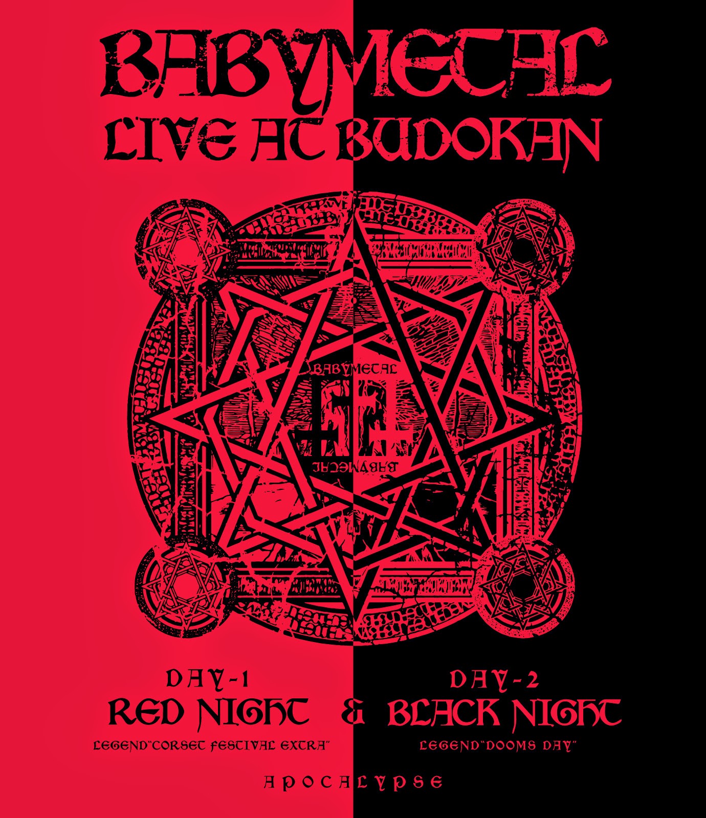 Babymetal - Live at Budokan Red/Black Night [Album] - Idol Okkake