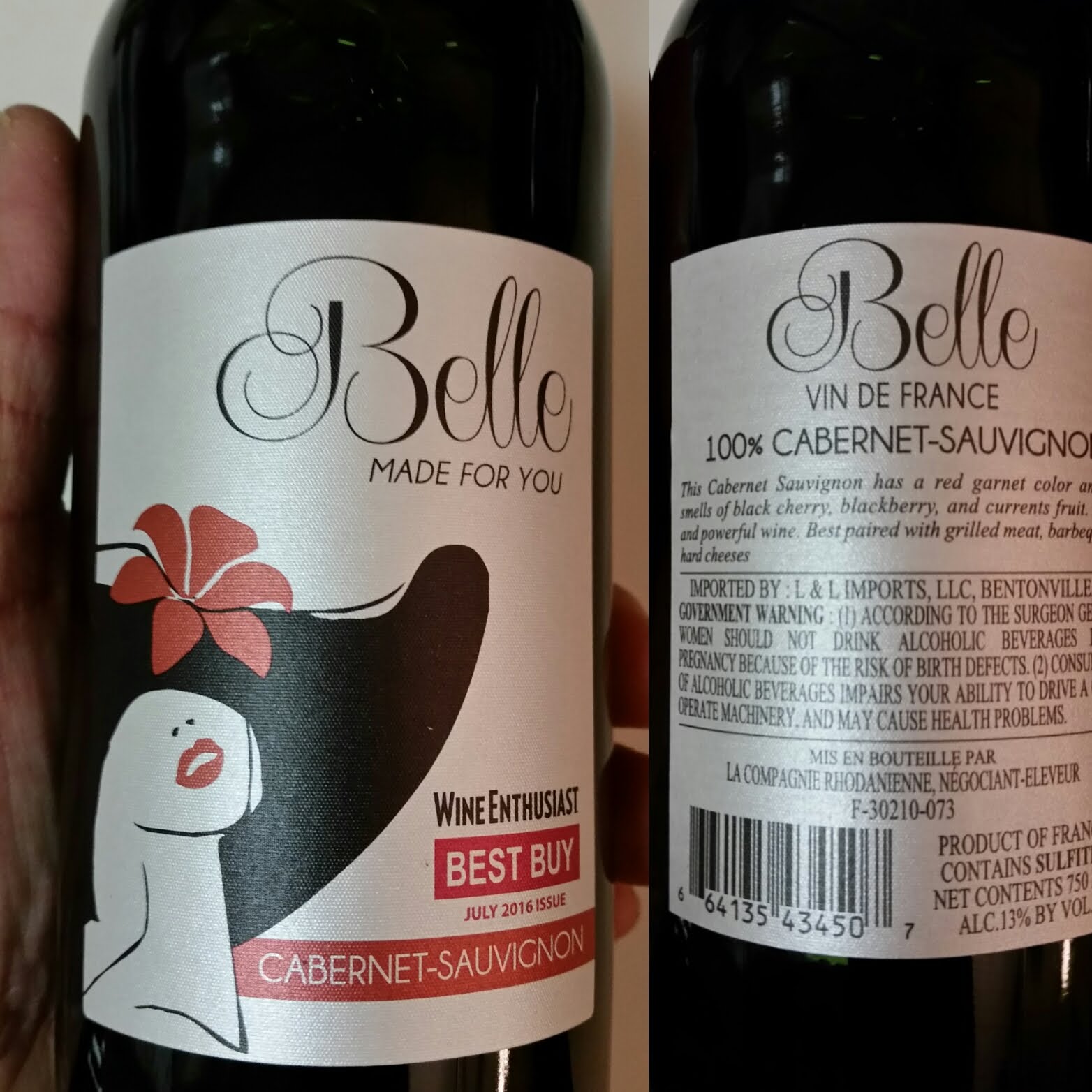 The Winos' Wine Guide Belle Made for You Sauvignon