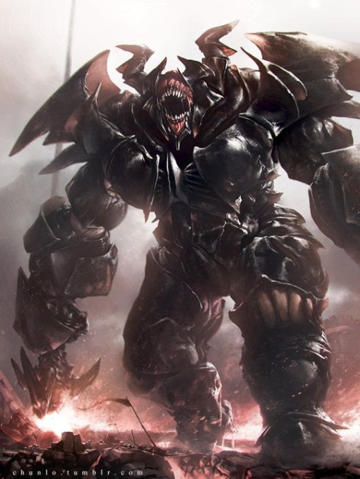 Monstros, criaturas e guerreiros nas ilustrações de fantasia e ficção de Chun Lo Chun Lo artstation deviantart arte ilustrações fantasia ficção científica terror monstros dragões criaturas