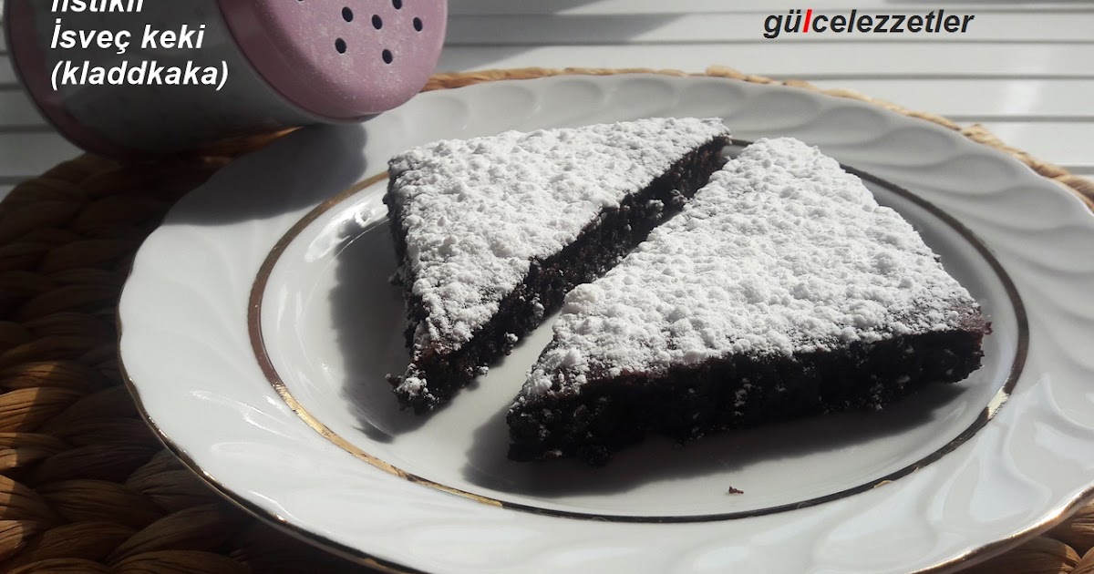 FISTIKLI İSVEÇ KEKİ (Kladdkaka)