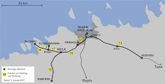 Lokal-Züge Tallinn (elektrisch)