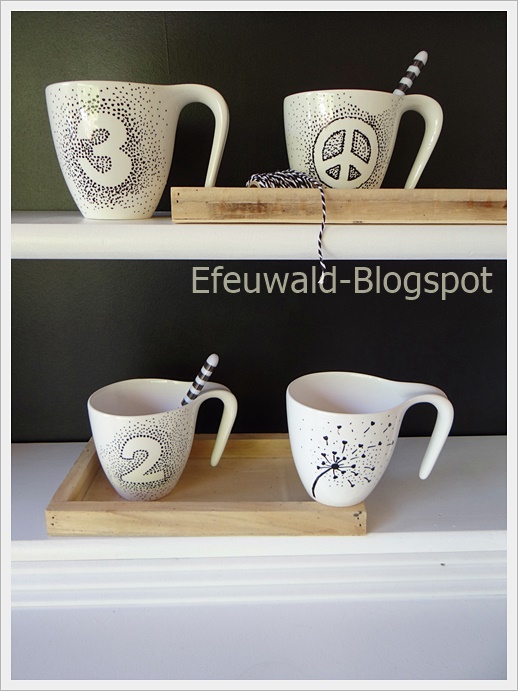 DIY: Neue Tassen im Schrank!