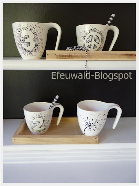 DIY: Neue Tassen im Schrank!