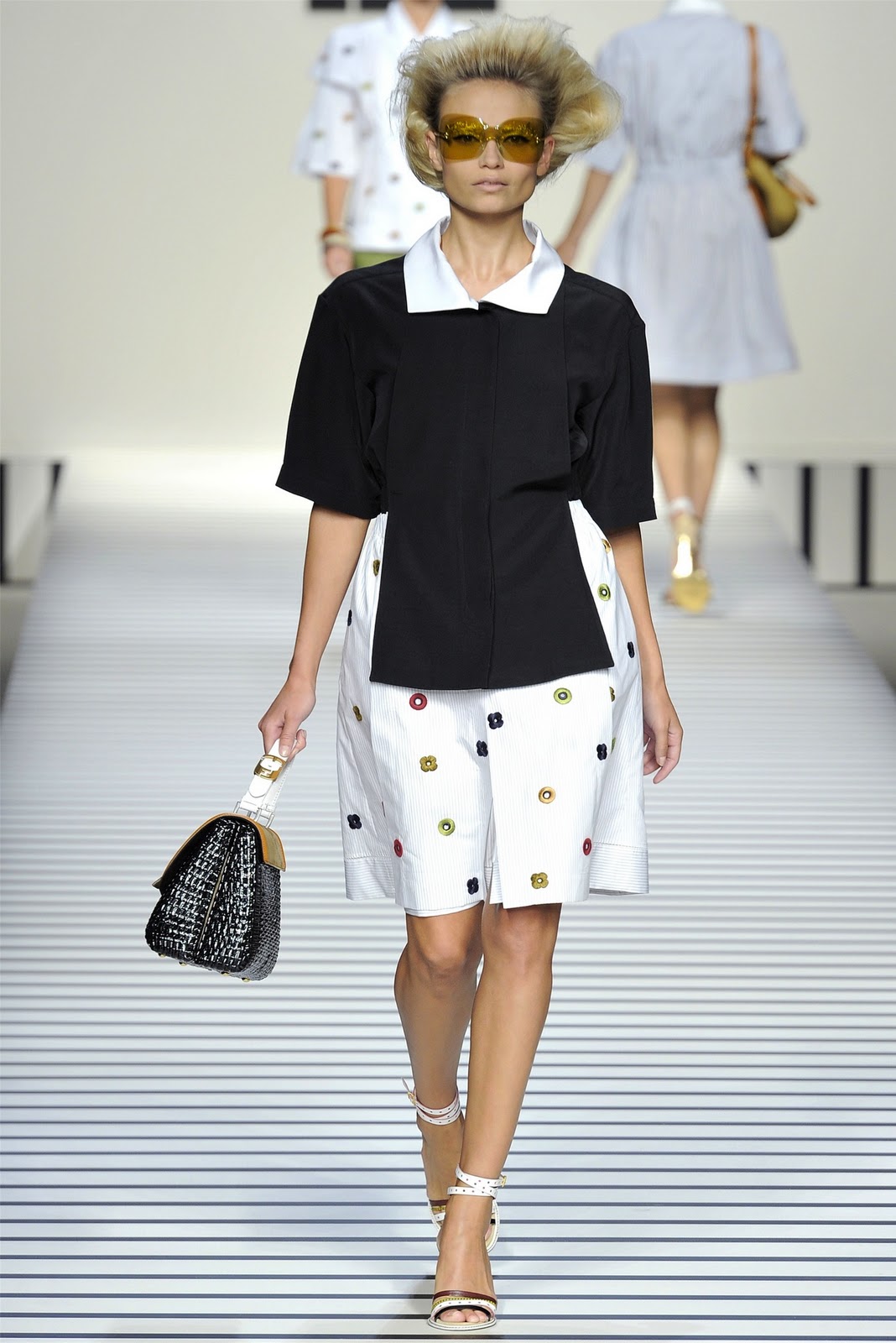 fendi s/s milan 2012 | visual optimism; fashion editorials, shows ...