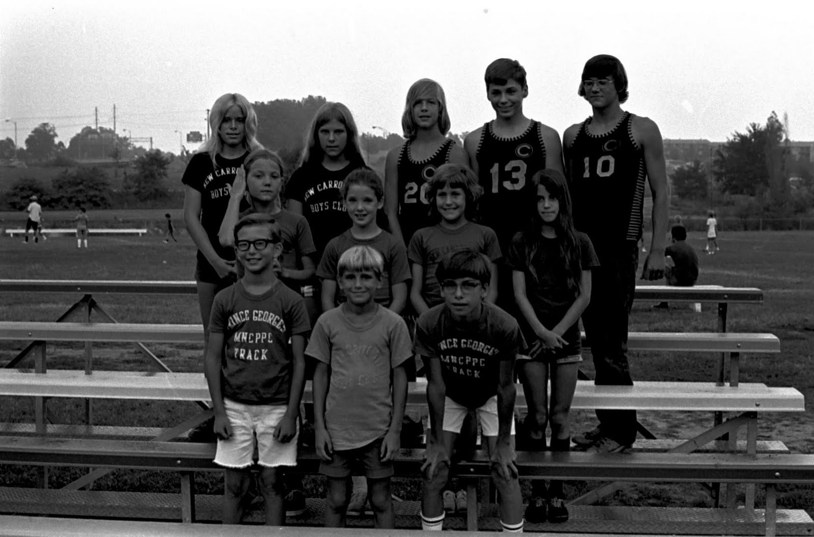 Bowie Living New Carrollton, Summer, 1973