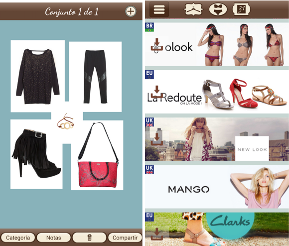 dress app conjuntos y catalogo
