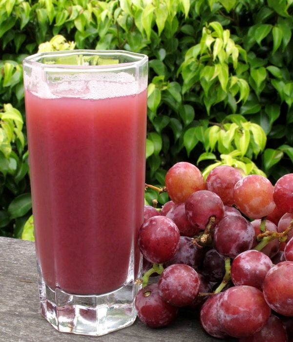 Jus anggur campur buah jeruk untuk kolesterol