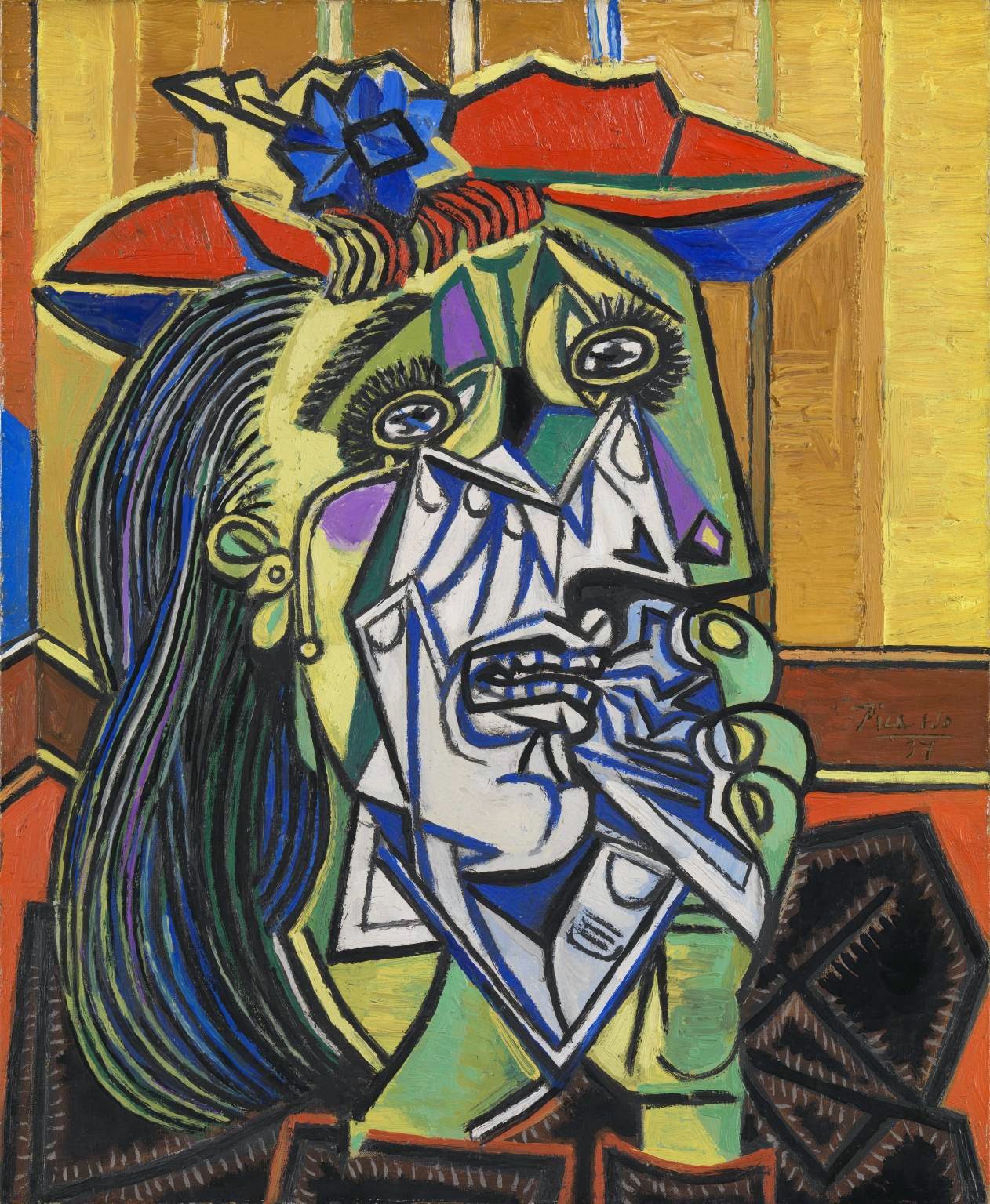 Mulher Chorando - Picasso e suas pinturas ~ O maior expoente da Arte Moderna