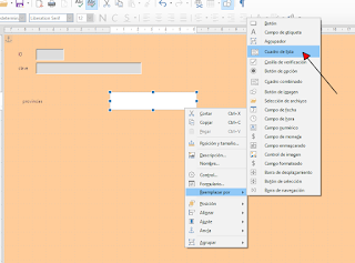 LibreOffice Base - Definir campo lista no dependiente