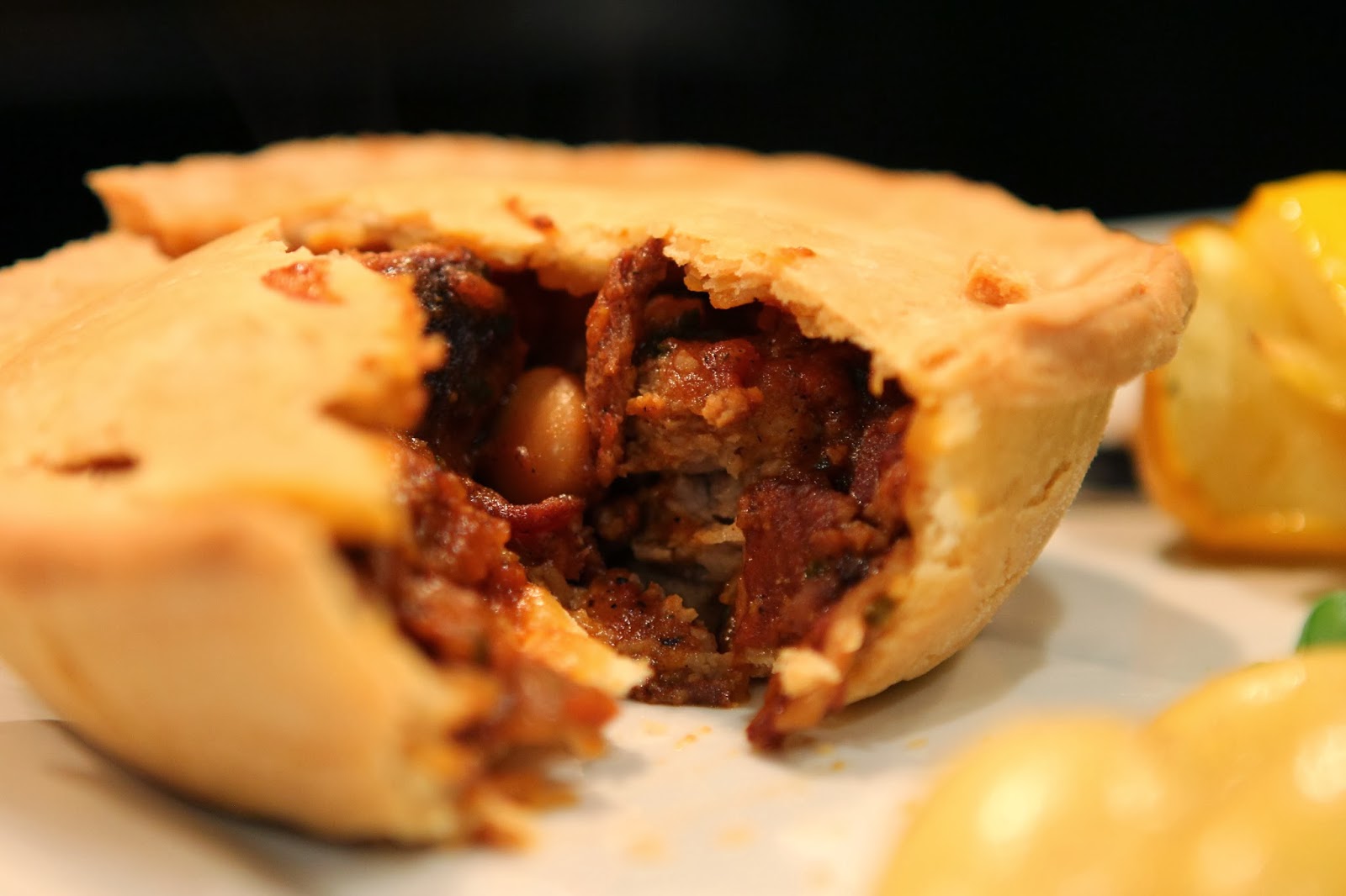 Sausage, Bacon & Three Bean Pies Gluten Free Gluten Free Alchemist