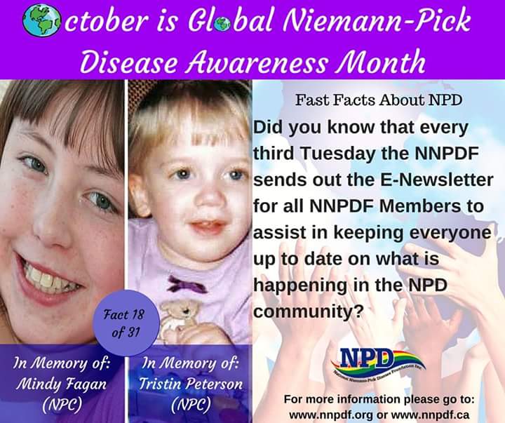 And Life Goes On...An Angel and a Rainbow October is Niemann Pick Disease Awareness Month Part 3