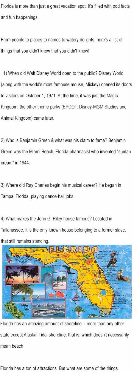 all about florida for kids