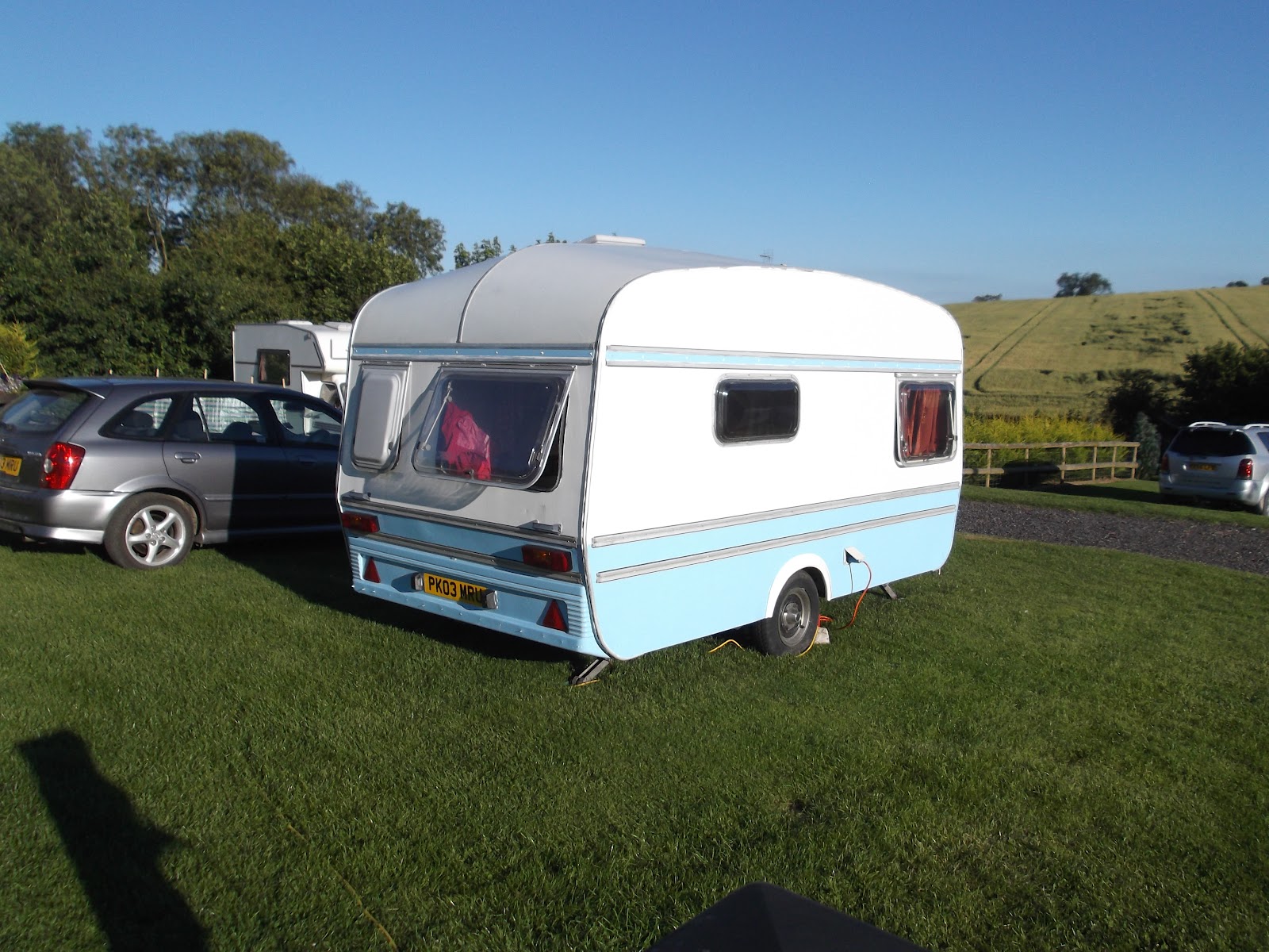 Morris 1970s Vintage Caravan Restoration Back from our