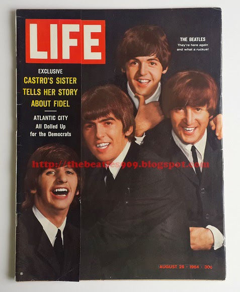 THE BEATLES 909 | 50 Años: 28 Ago. 1964 - The Beatles son Portada de la  Revista 