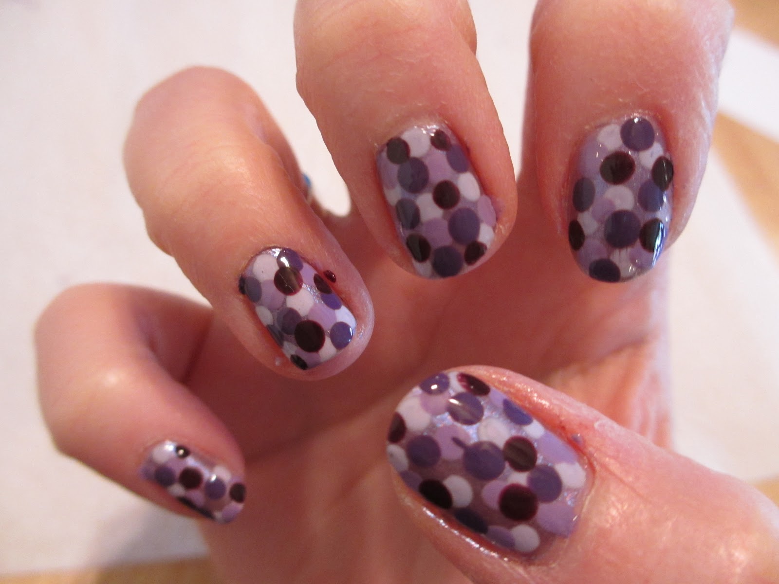 Thinking Outside the Dresser: Gone Dotty Nail Tutorial