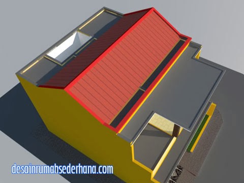 Gambar Rumah 2 Lantai untuk Hook KPR Type 21/60  Desain 