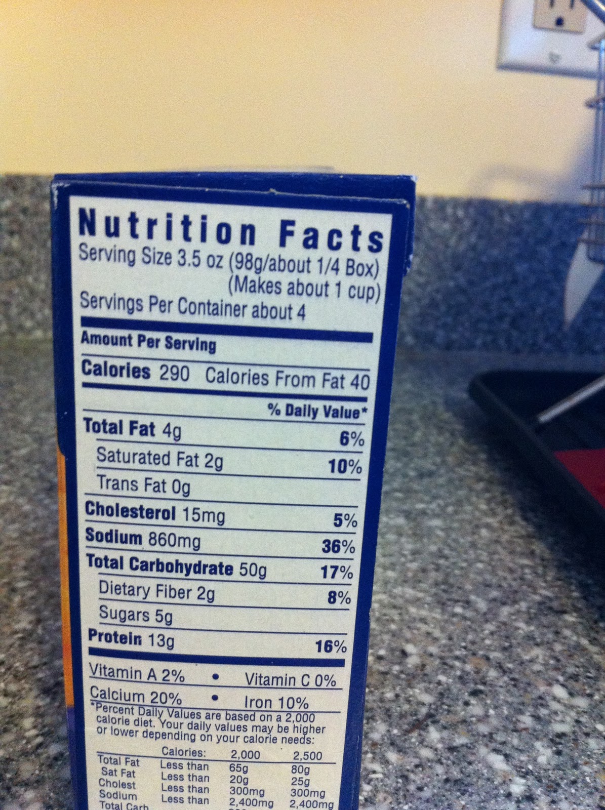 kraft-mac-n-cheese-nutrition-facts Images - Frompo - 1