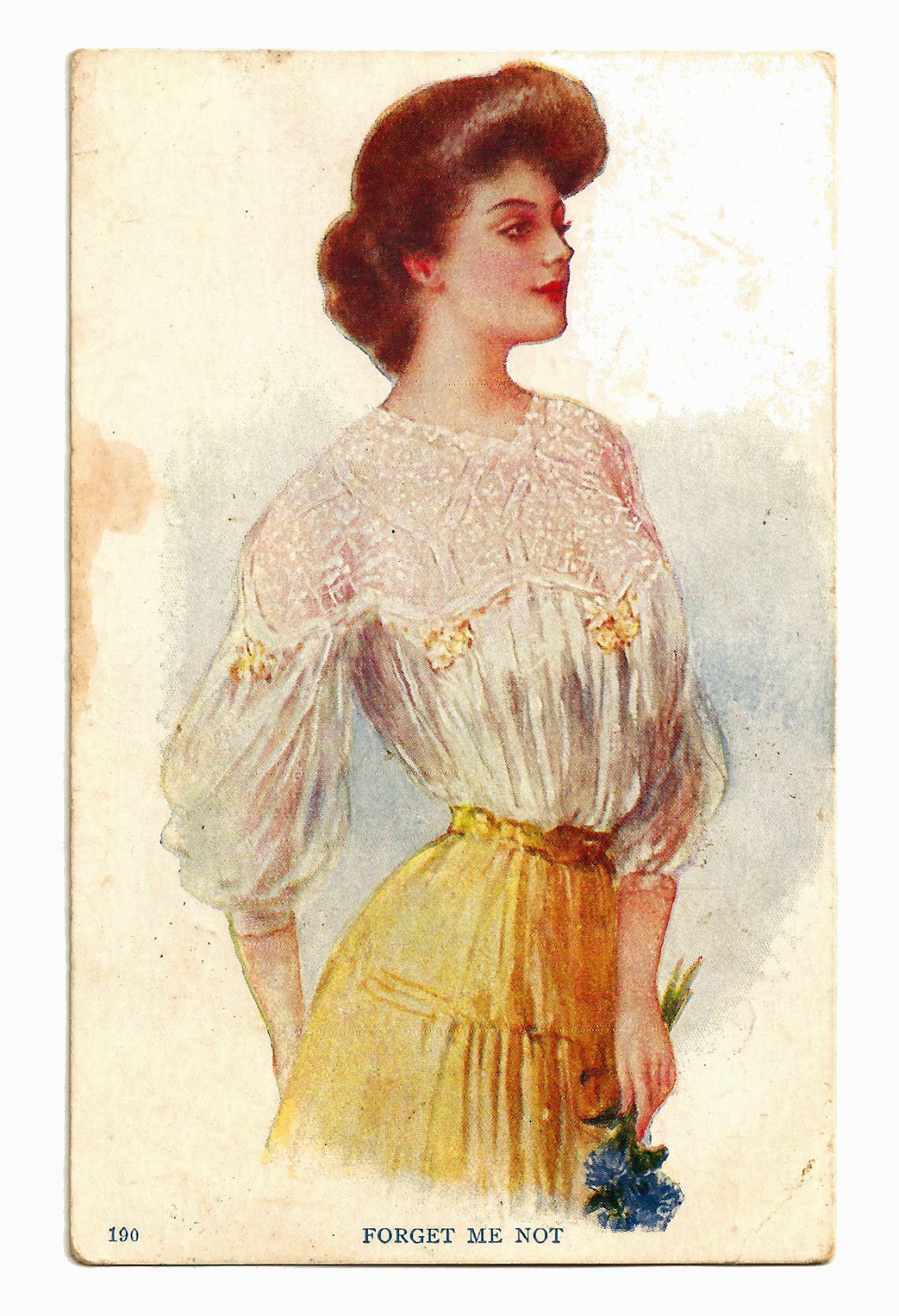 Antique Images Free Digital Fashion Women's Vintage Dress and Skirt