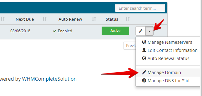 manage domain manage domain