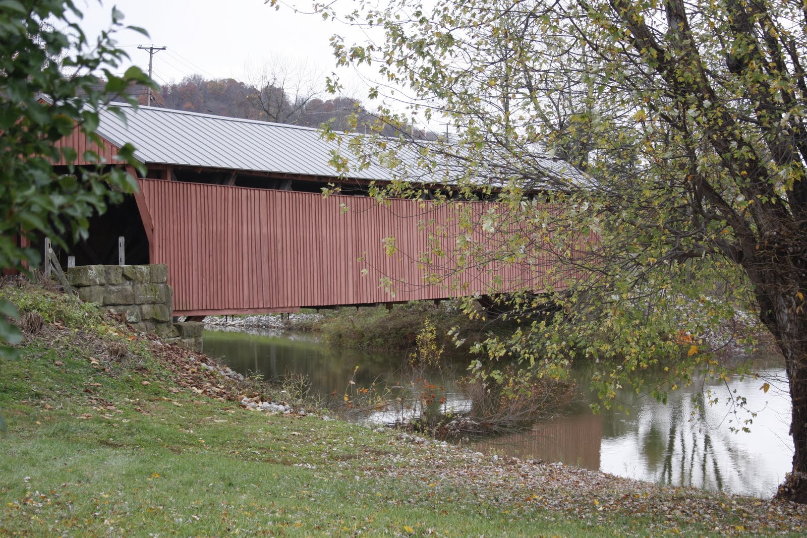Ed Harkless West Virginia Photos Milton Covered Bridge