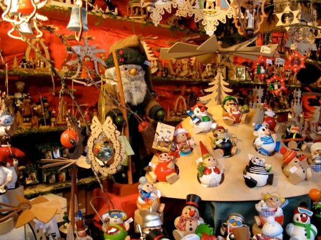 German Christmas Ornaments Wooden