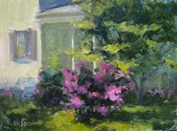 plein air painting ohio workshop oil 9x12 ruth ann garden