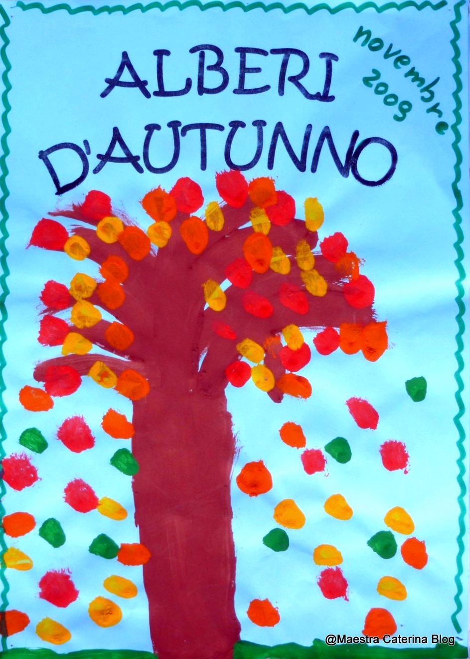 Maestra Caterina: Alberi d'autunno