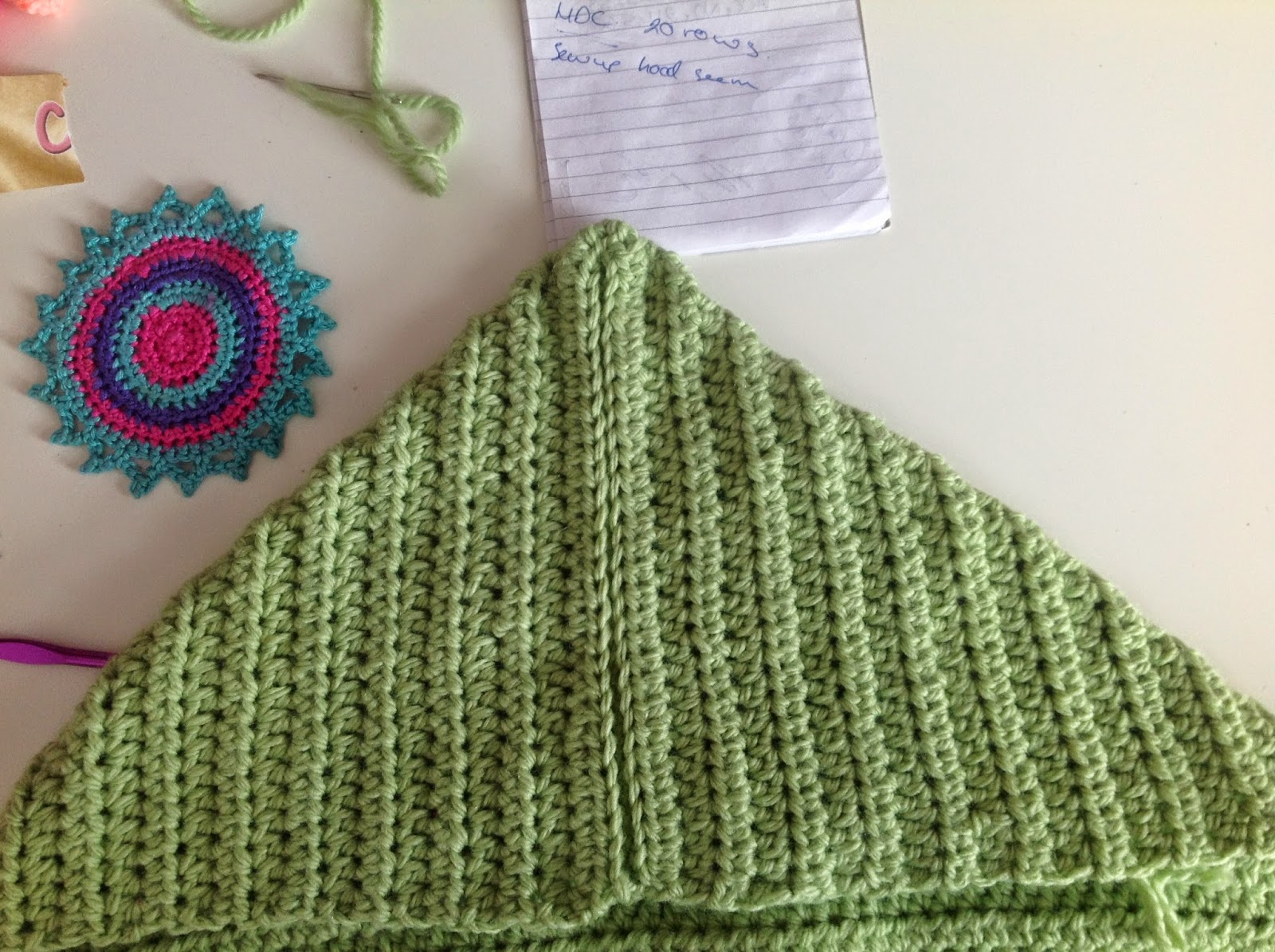 Yarn on Yarn off Crochet Snoody