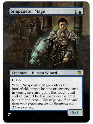 Snapcaster Mage altered art magic the gathering altered mtg card art magic altered art cards iplaythisgame snapcaster mage altered art