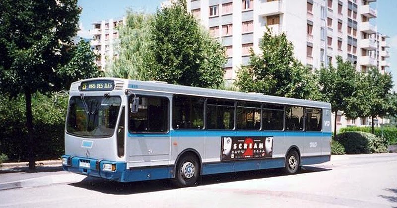 transpress nz Renault bus, Grenoble, France, 1998