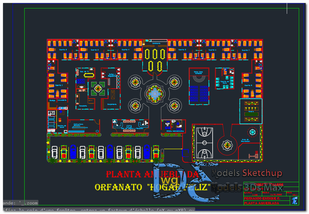 furnished orphanage dwg archi new free dwg file blocks cad autocad architecture archi new 3d dwg free dwg file blocks cad autocad architecture