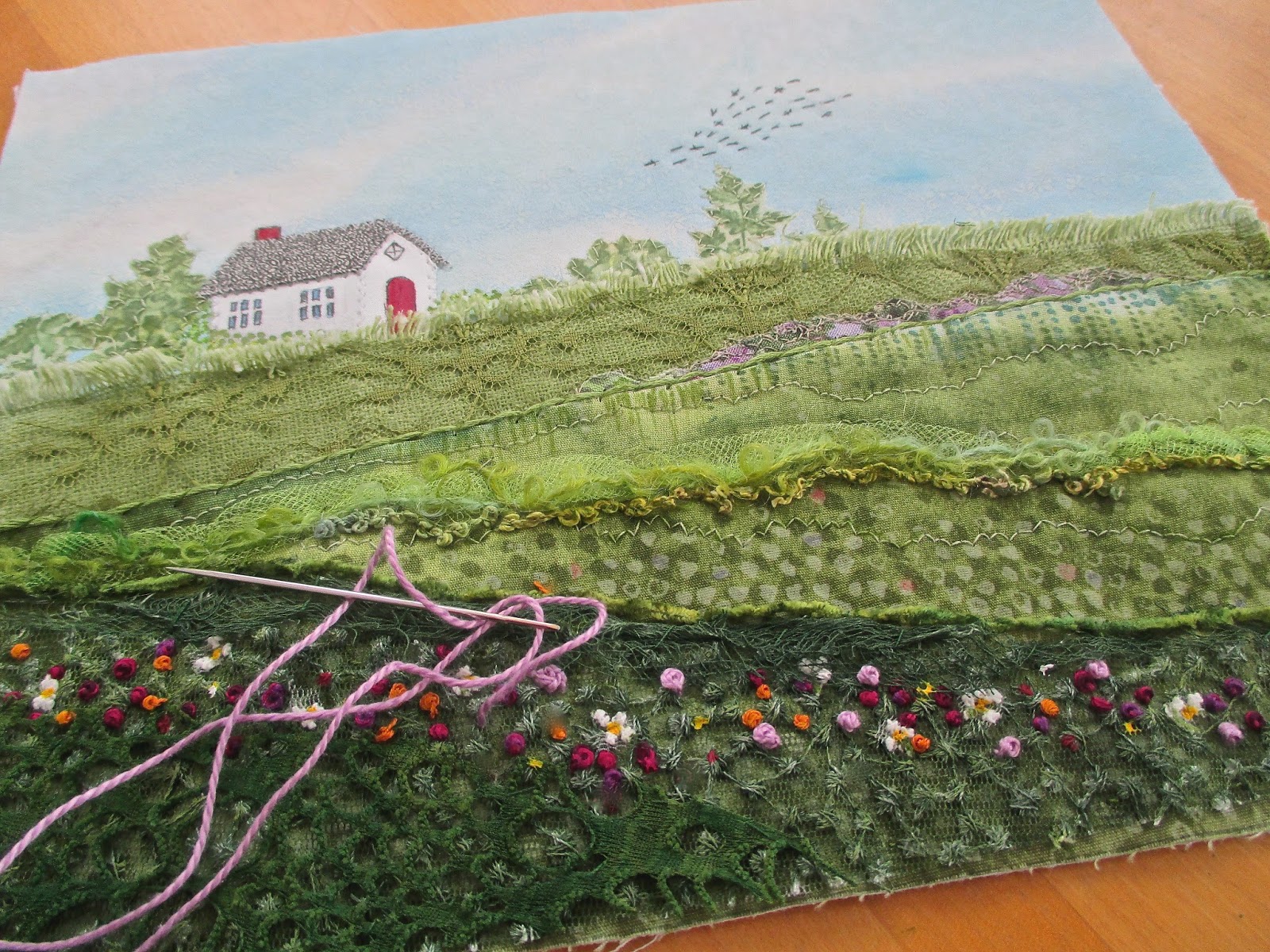 Art and Stitch Getting Ready