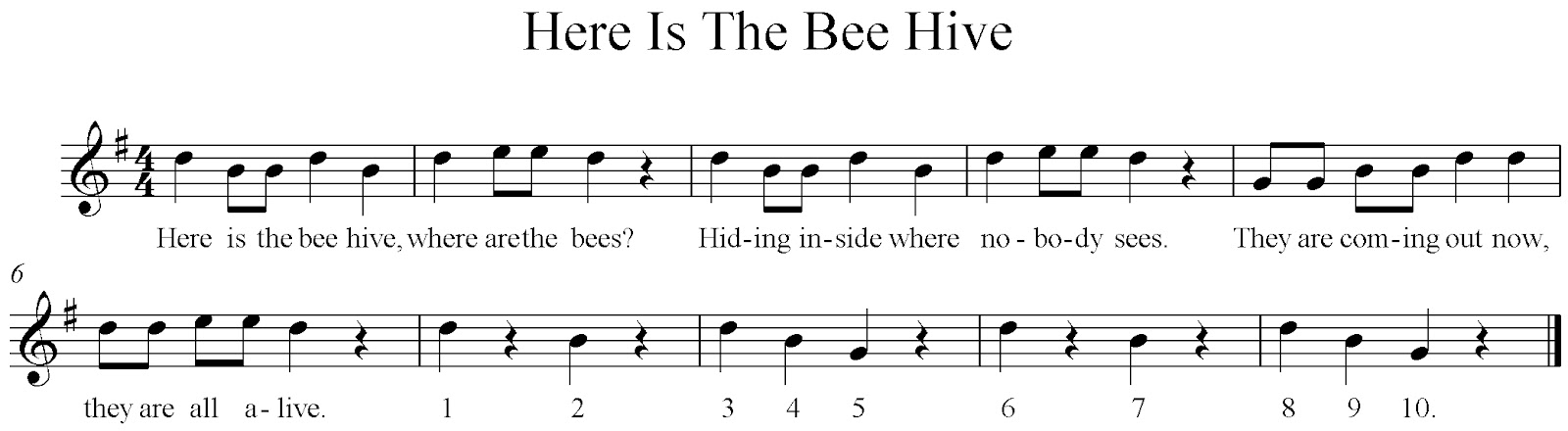 Bee Songs for First Grade - Music a la Abbott - Amy Abbott - Kodály ...