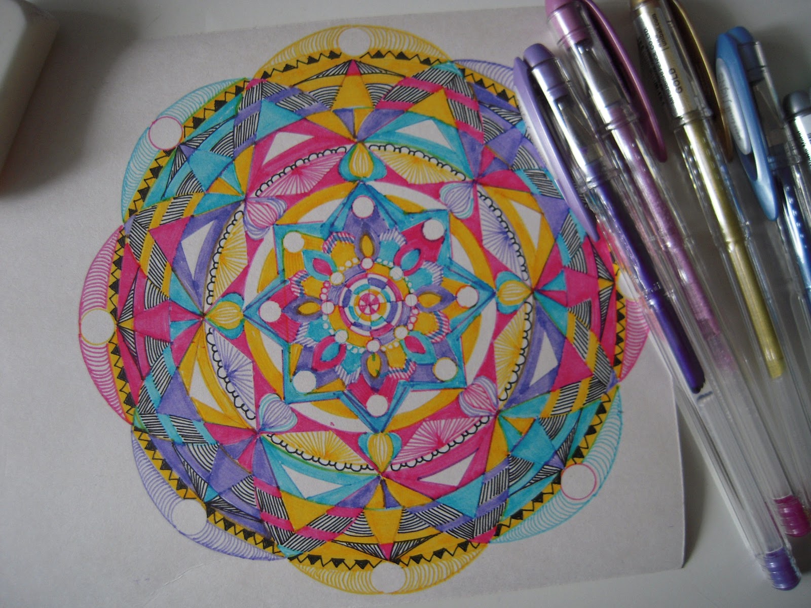 { D r e a m C a t c h e r }: { Mandala Drawing - Feb 25, 2013 }