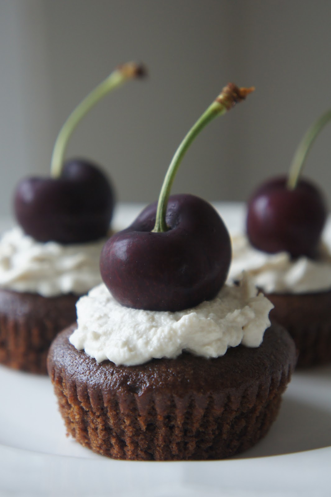 Thermomix Playground Quinoa Chocolate Cupcake with Cashew Cream