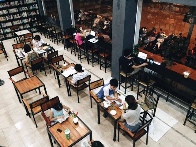 Top 10 quán Cafe sách tại Hà Nội - Yên tĩnh và thiết kế đẹp