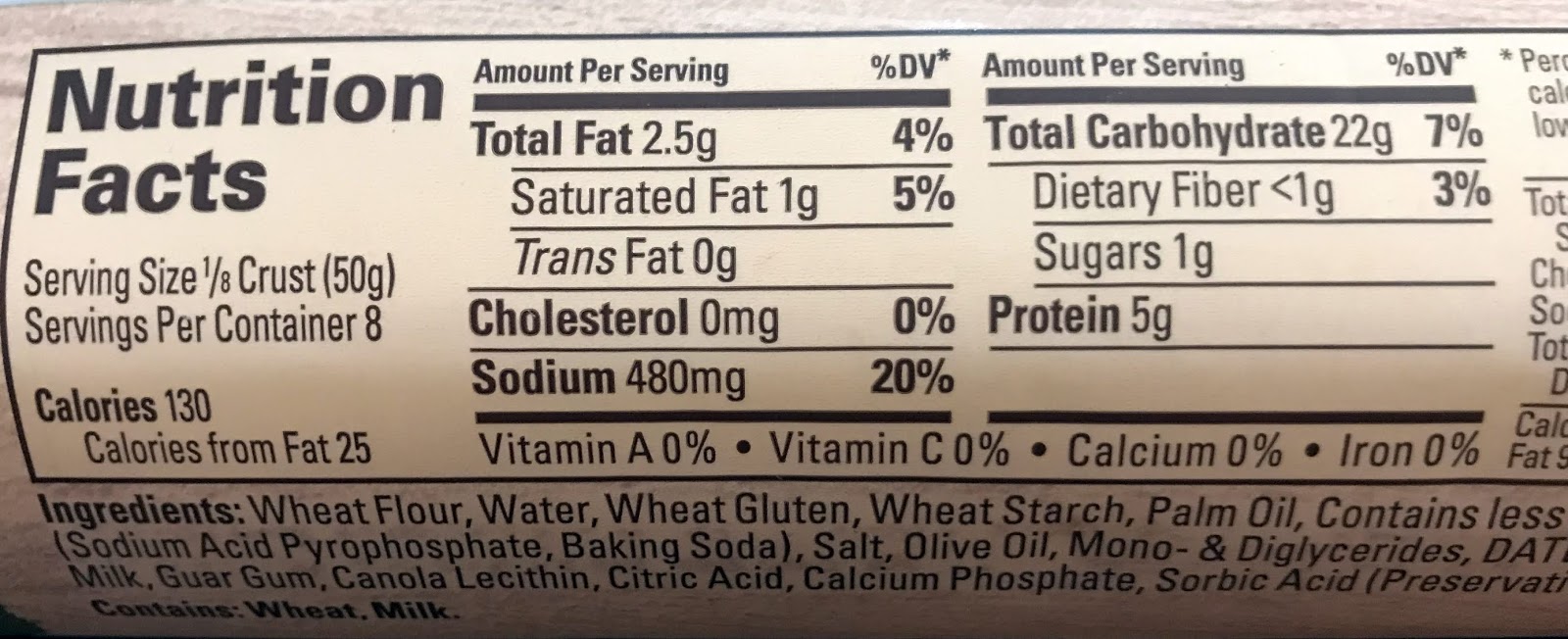 Pizza Quixote Review Wewalka Classic Pizza Crust European Style Dough