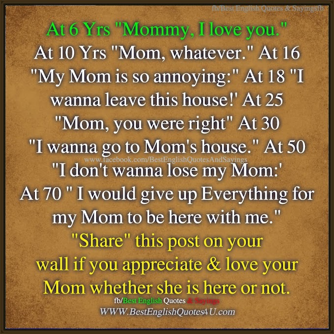 I Love You Mom ♥ 