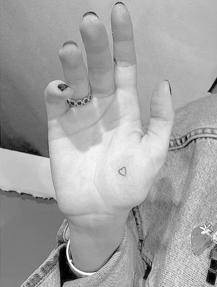 Tatuagens na palma da mão Tatuagens na palma da mão