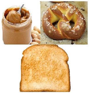 Roasted coffee, Toast, Pizza, Peanut butter, Baked goods, Popcorn, Pretzels. reduce your intake of acrylamide