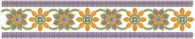 Embdesigntube excellent embroidered lace border designs