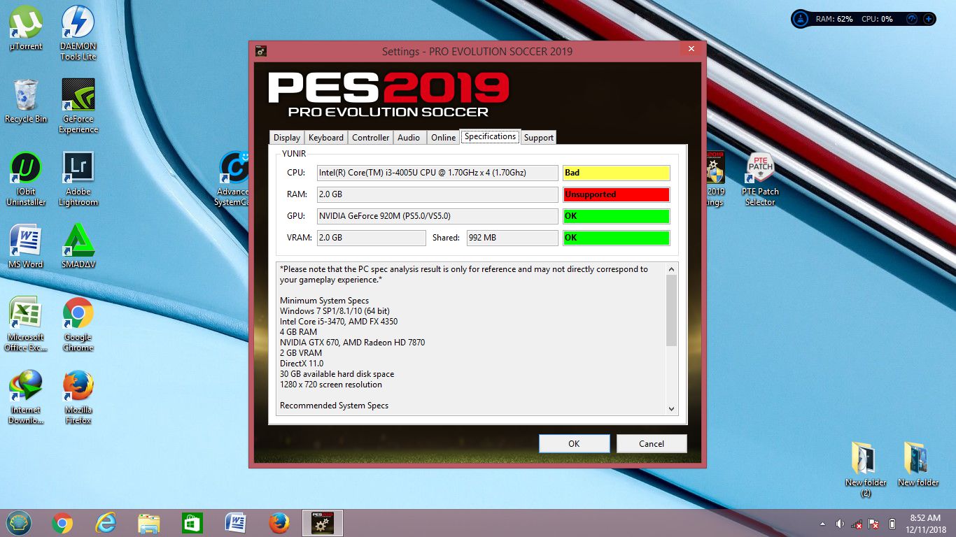 10 Cara Ampuh Mengatasi PES 2019 yang Lag - EL Albar Blog's 10 Cara Ampuh Mengatasi PES 2019 yang Lag - EL Albar Blog's